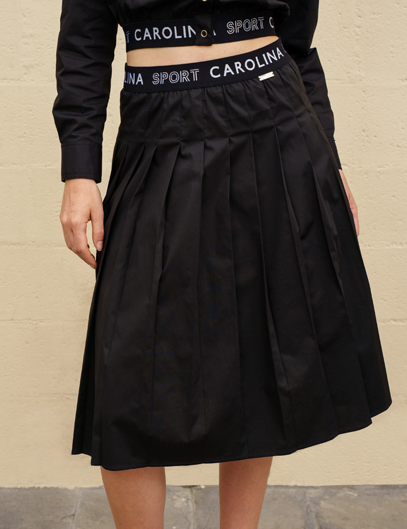 Falda Plisada Algodón