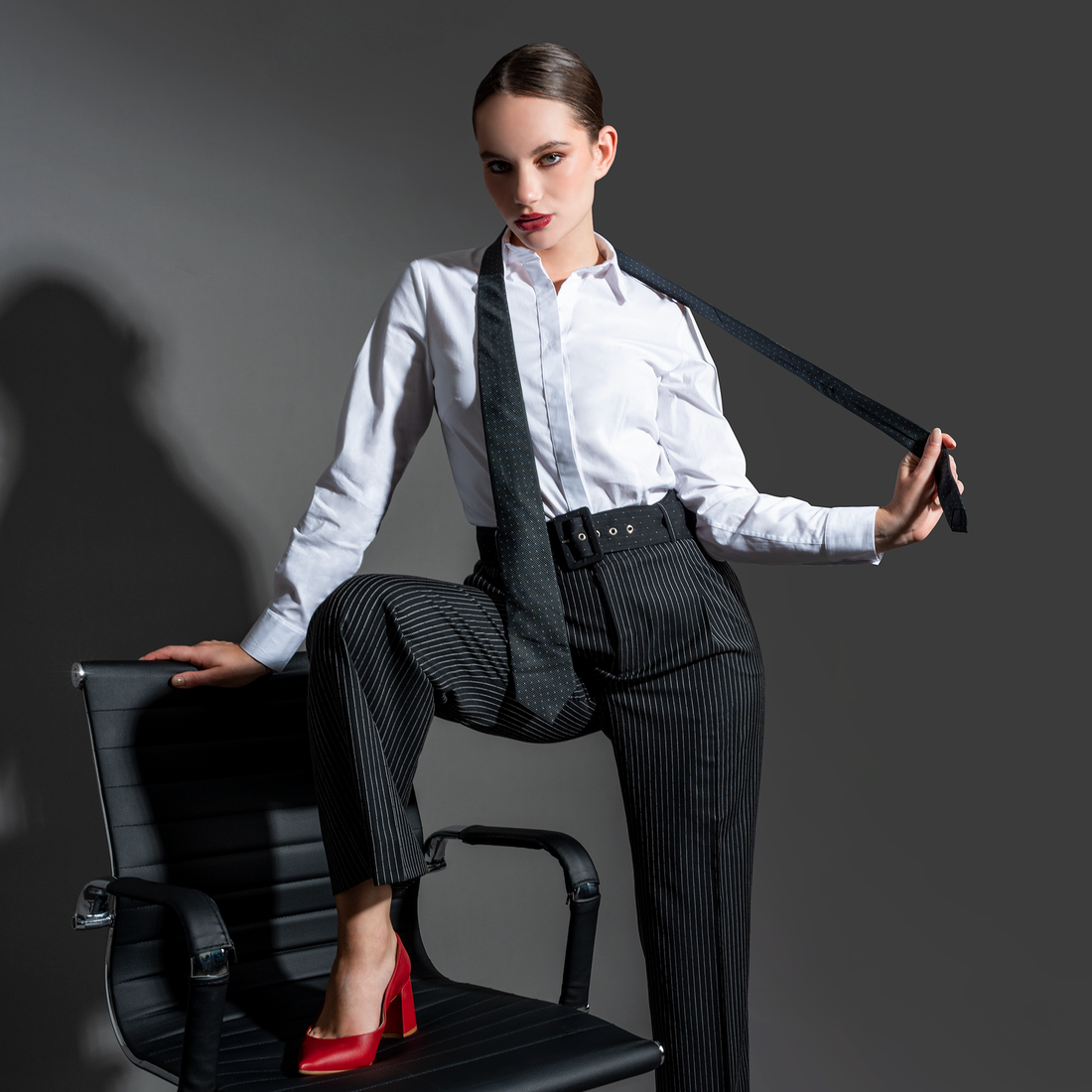 Blusa Básica Entallada Blanco