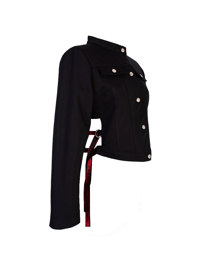 Chaqueta Cinta Negro