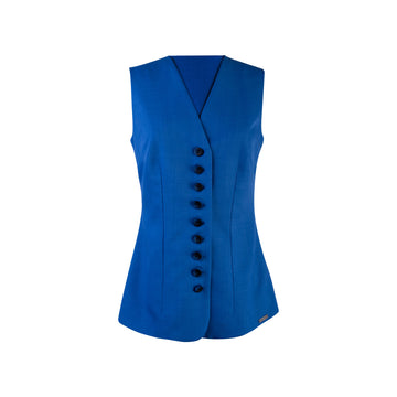 Chaleco Merino Azulino