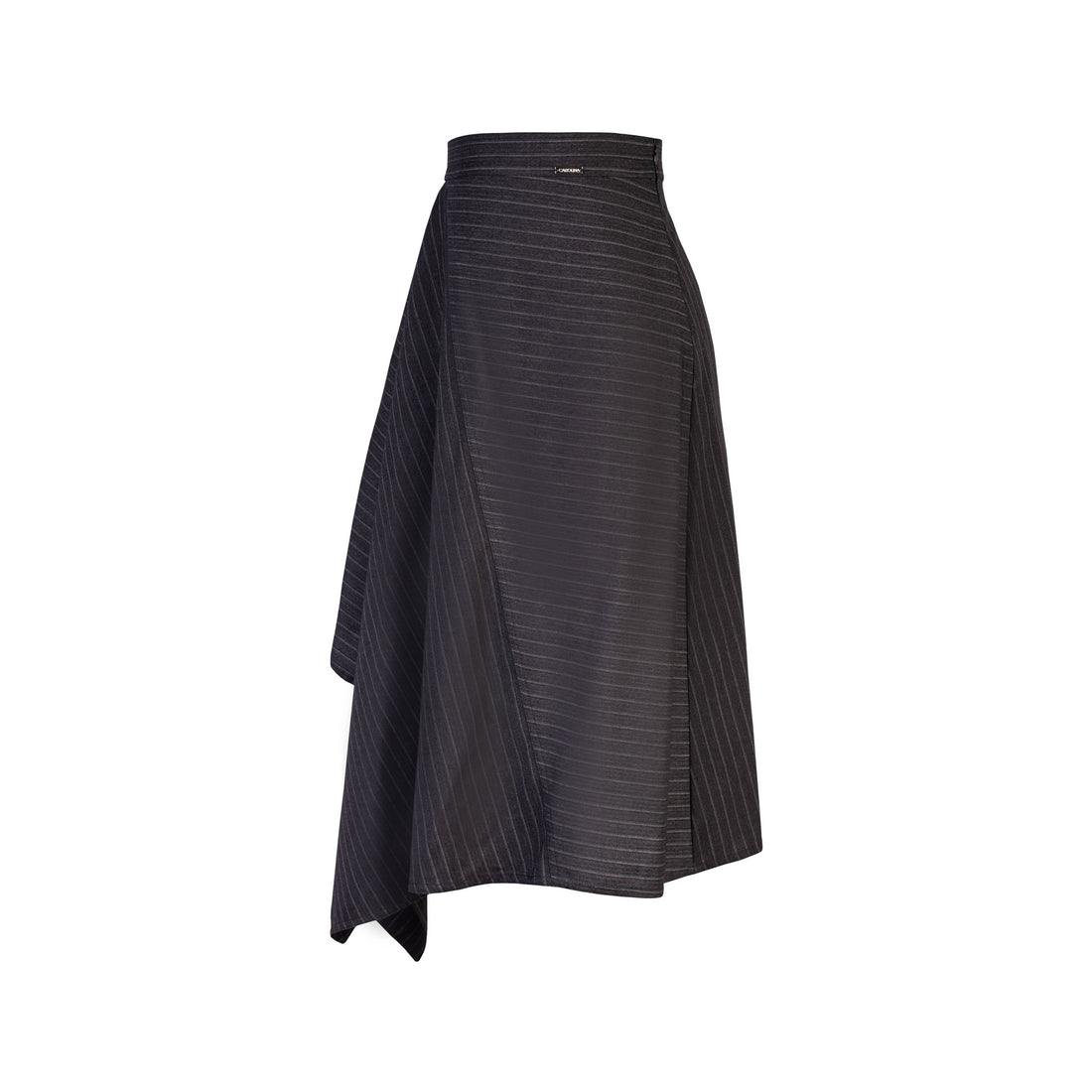 Falda Midi Sedimentary Plomo