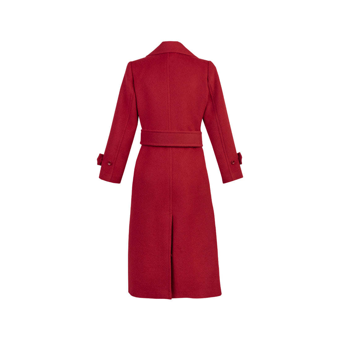 Abrigo Katherine Rojo