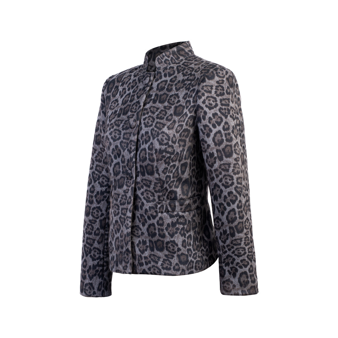 Saco Audacia Animal Print Gris