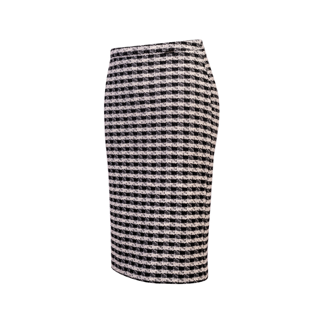 Falda Pied Poule Temple Negro