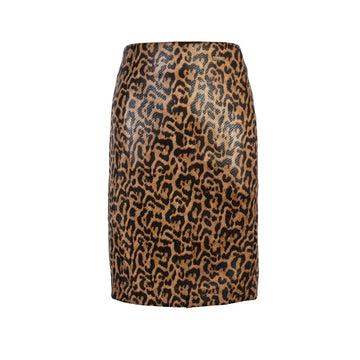 Falda Clásica sin pretina Camel