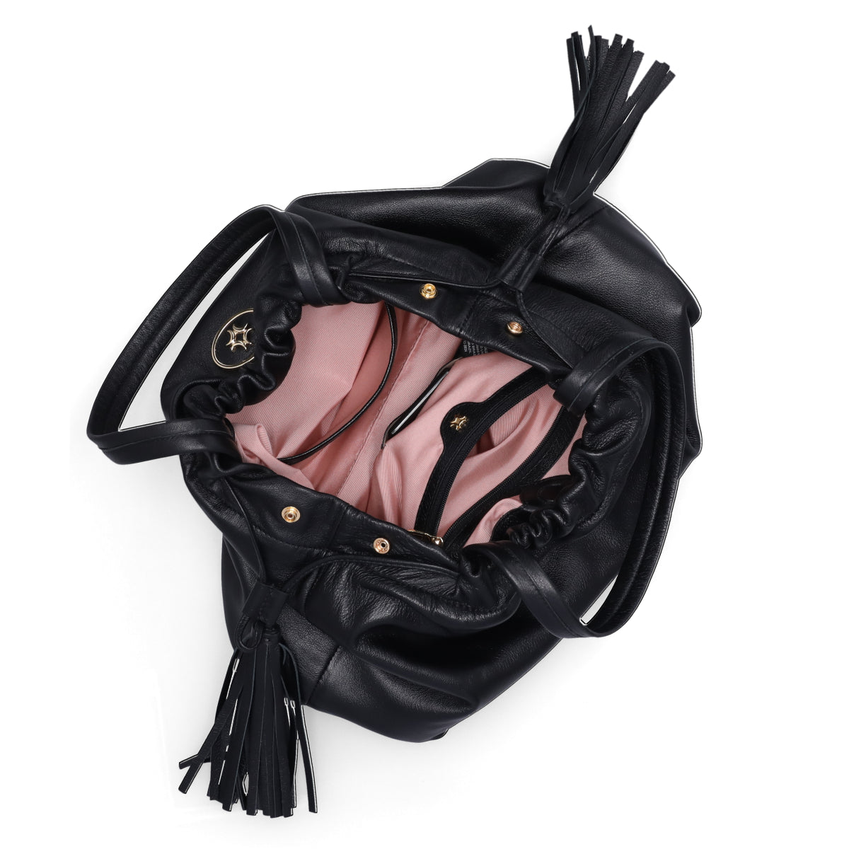 Bolso Bucket Tassel Grande LDL 2000592