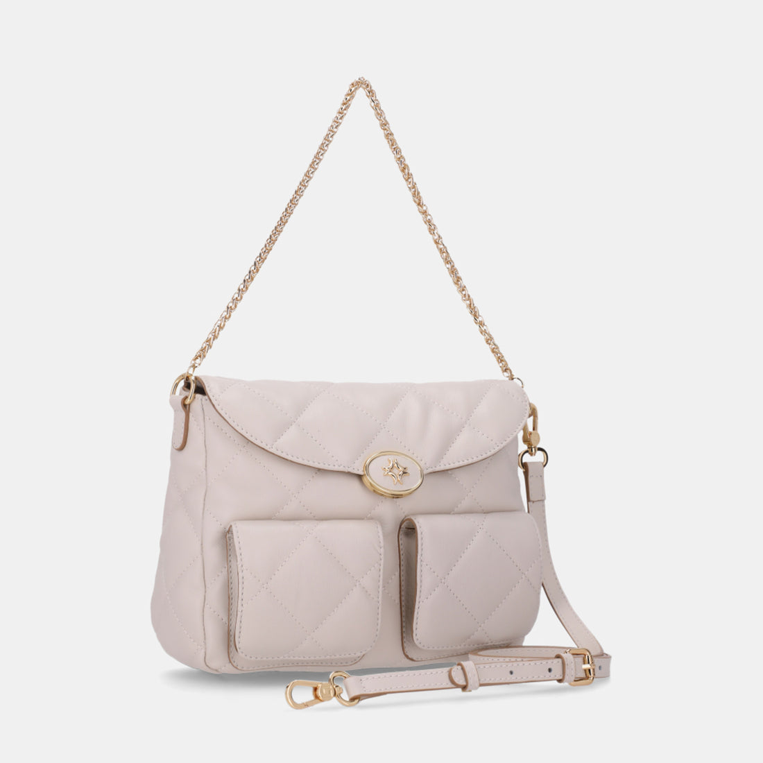 Bolso Satchel Luxe Pocket Med LDL 2000697