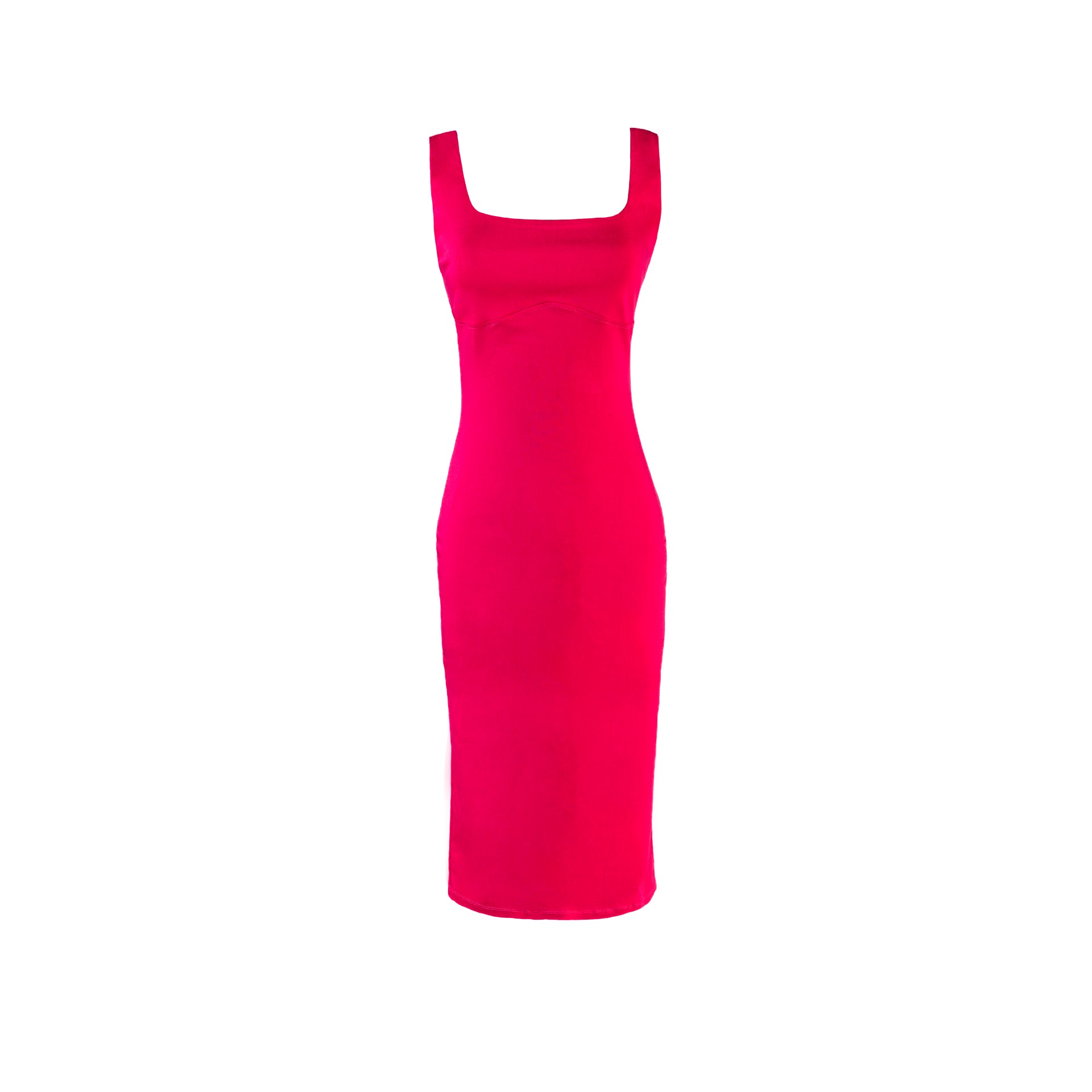 Vestido Imperio Fucsia