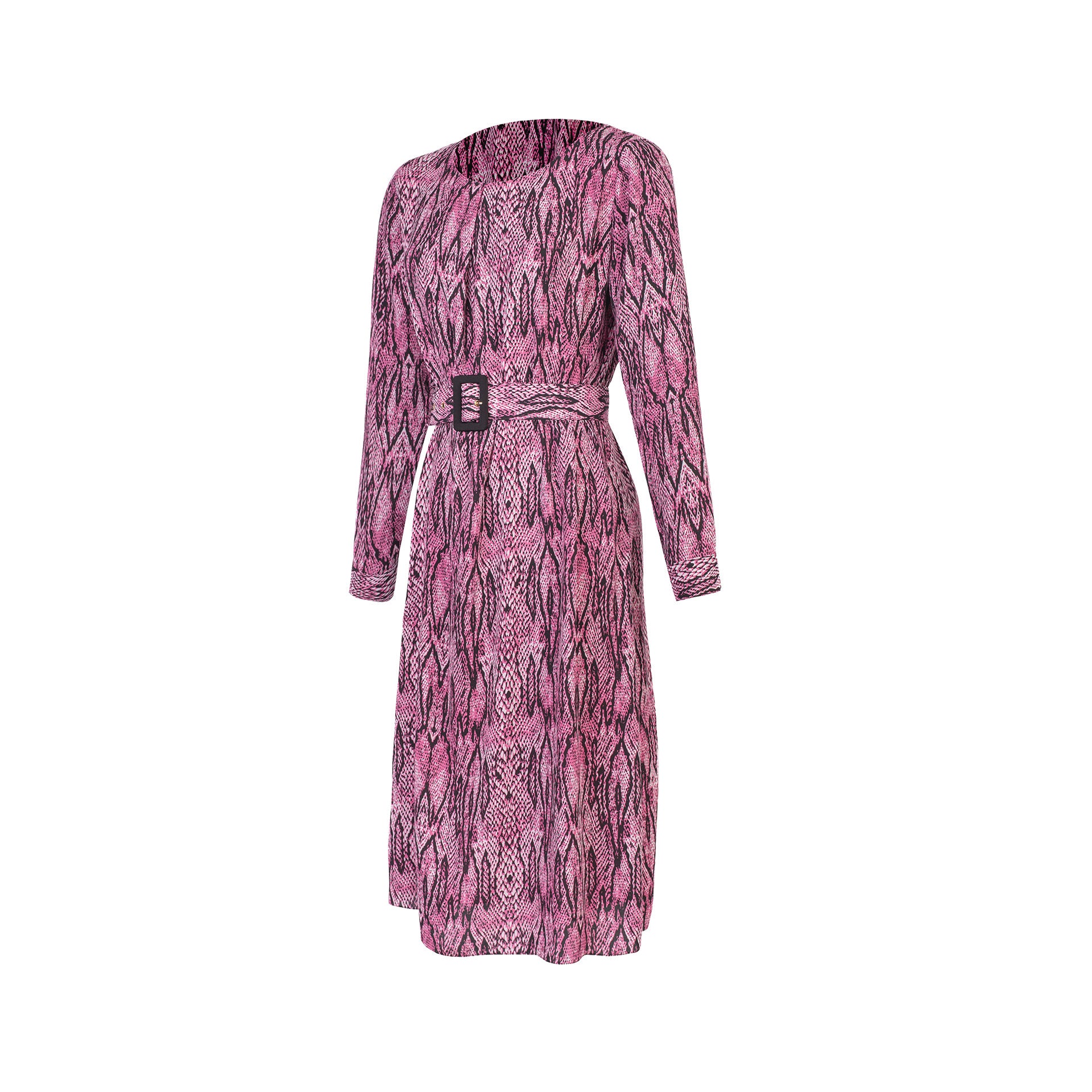Vestido Midi Mantra Fucsia
