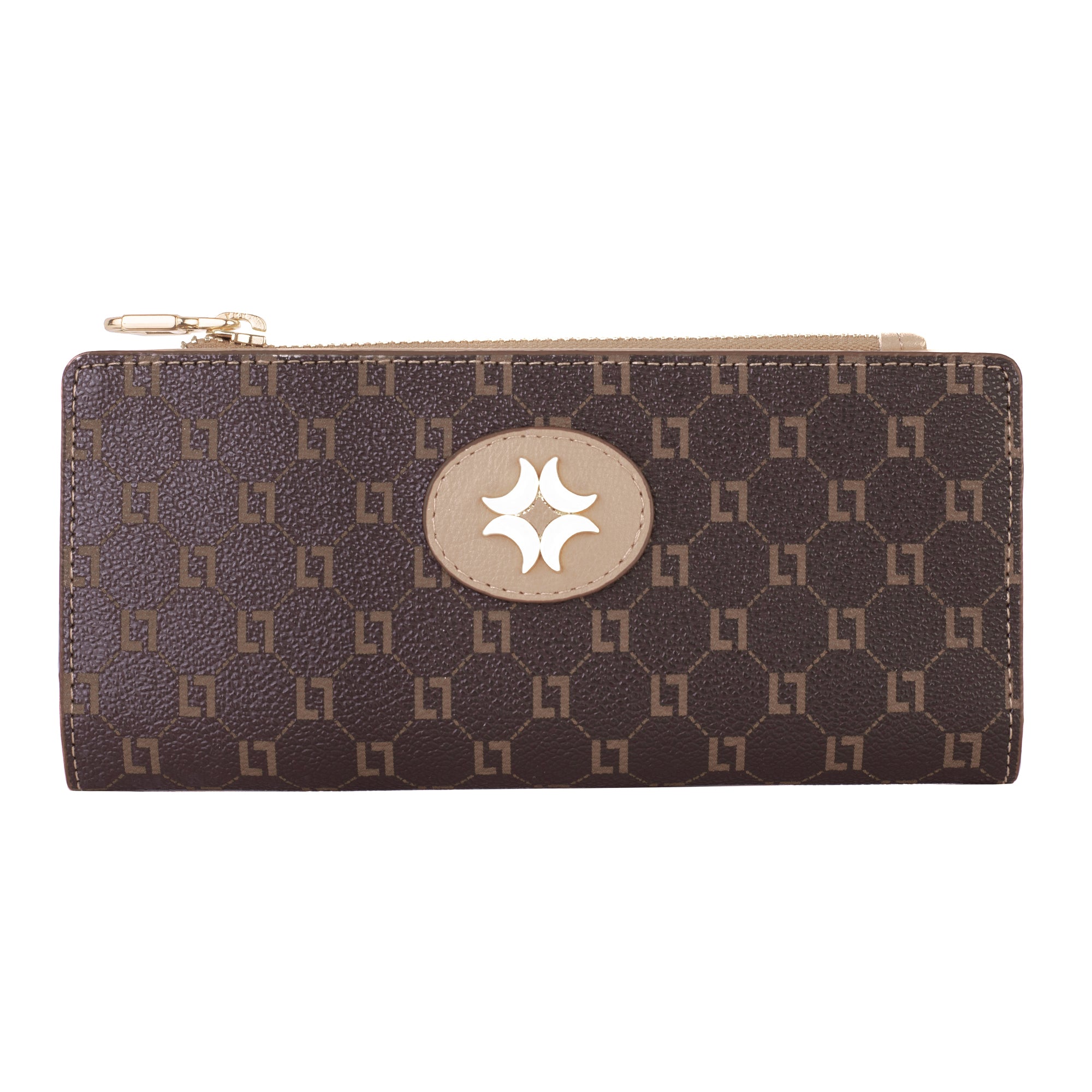 Billetera Emblem Zipper LDL 3001059