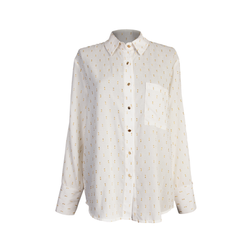Blusa Justina Hueso