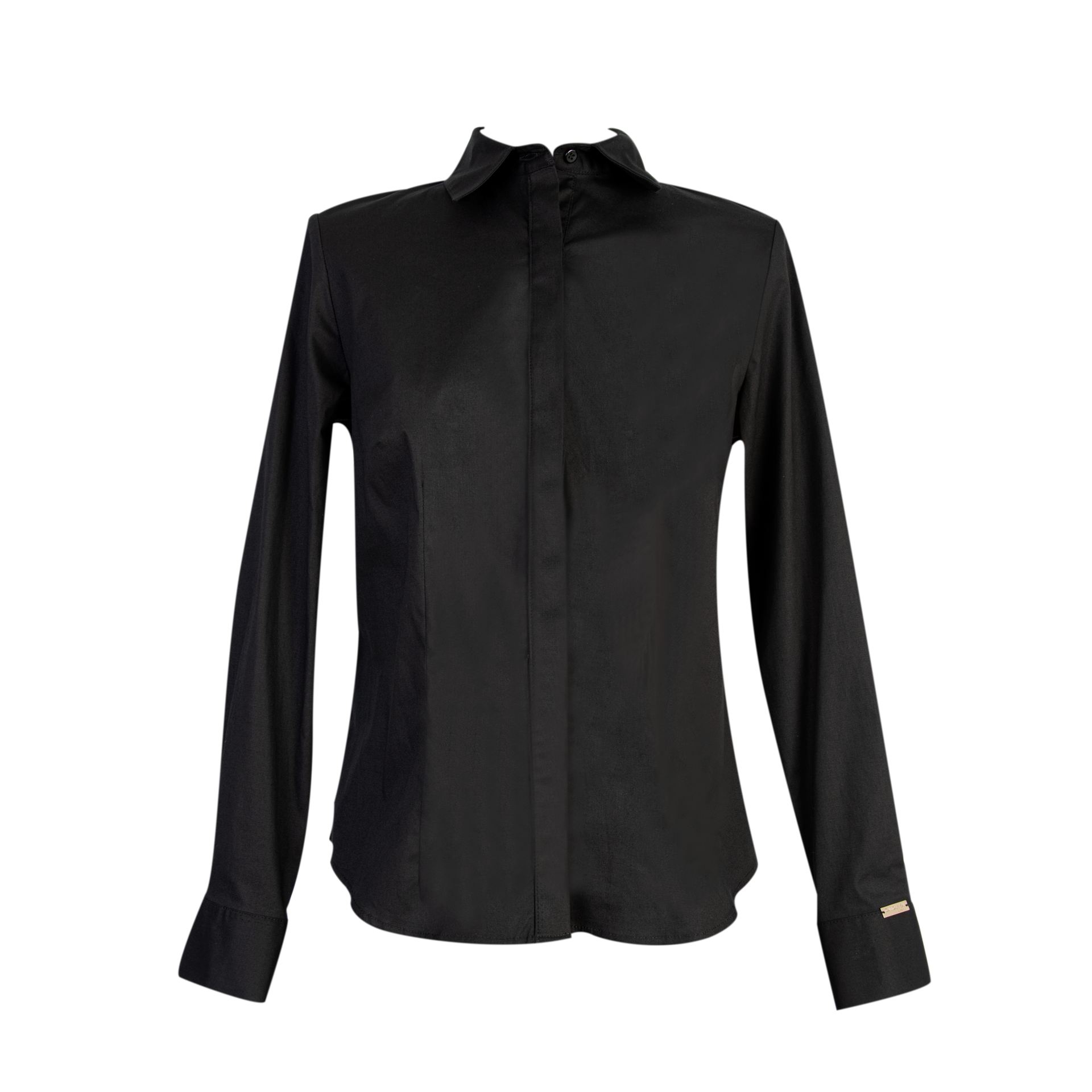 Blusa Básica Entallada Negro