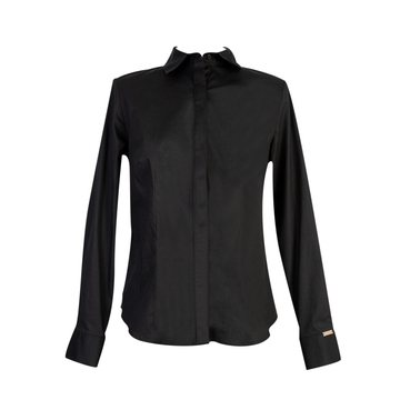 Blusa Básica Entallada Negro