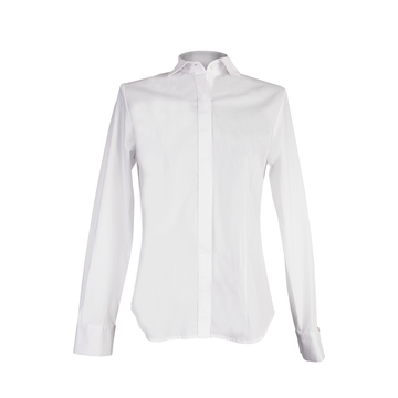 Blusa Básica Entallada Blanco