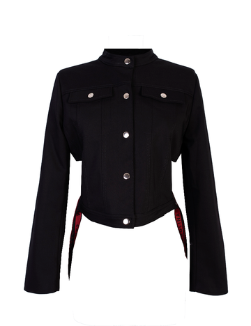 Chaqueta Cinta Negro