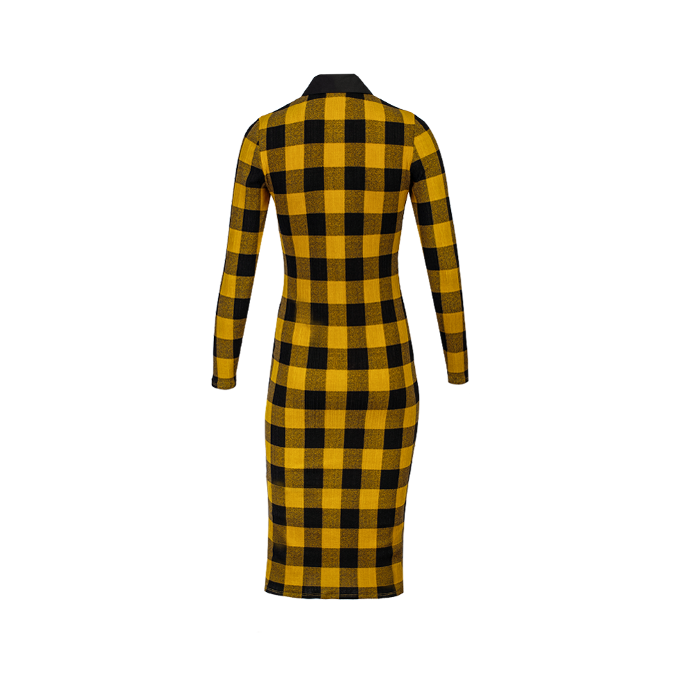 Vestido Camisero Bruna Mostaza