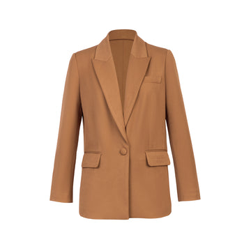 Saco Botón Yma Camel
