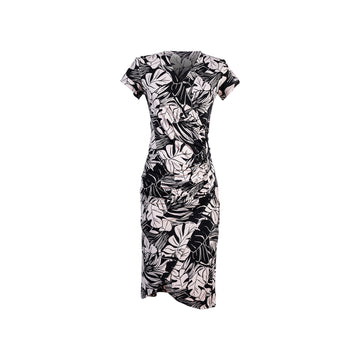 Vestido Asimétrico Vinca Hueso