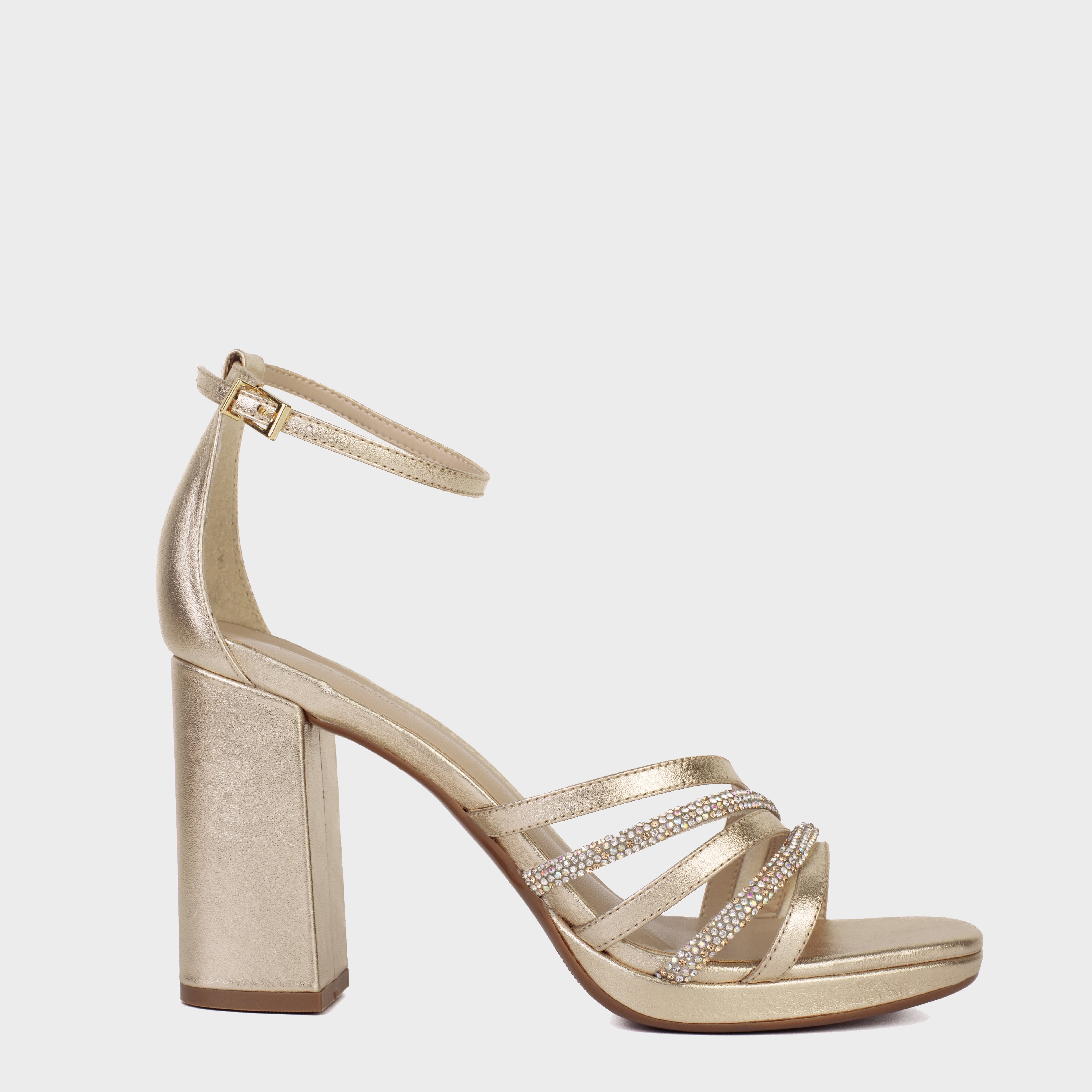 Sandalia Diamon Line Ankle Strap LDL 56730006