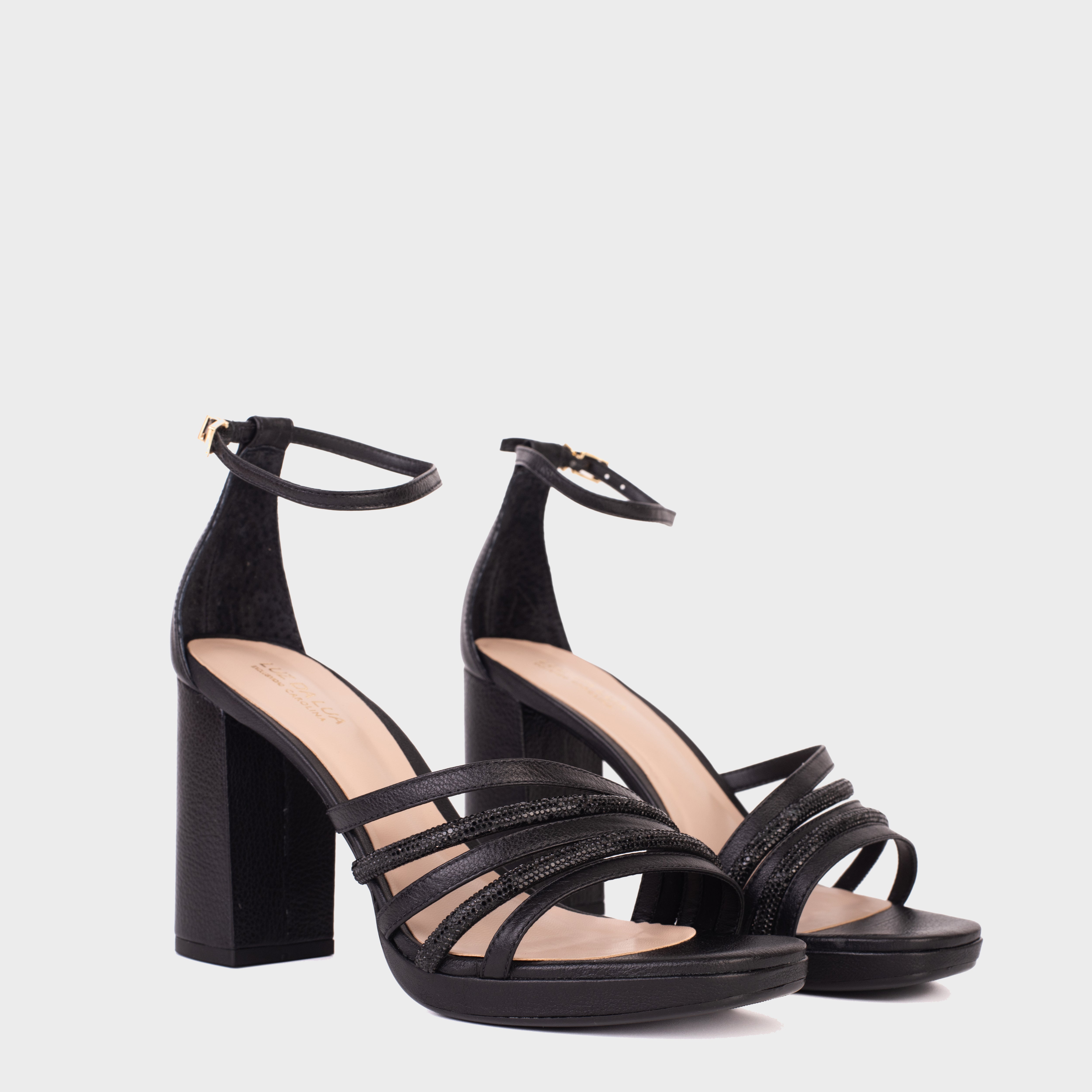 Sandalia Diamon Line Ankle Strap LDL 56730006