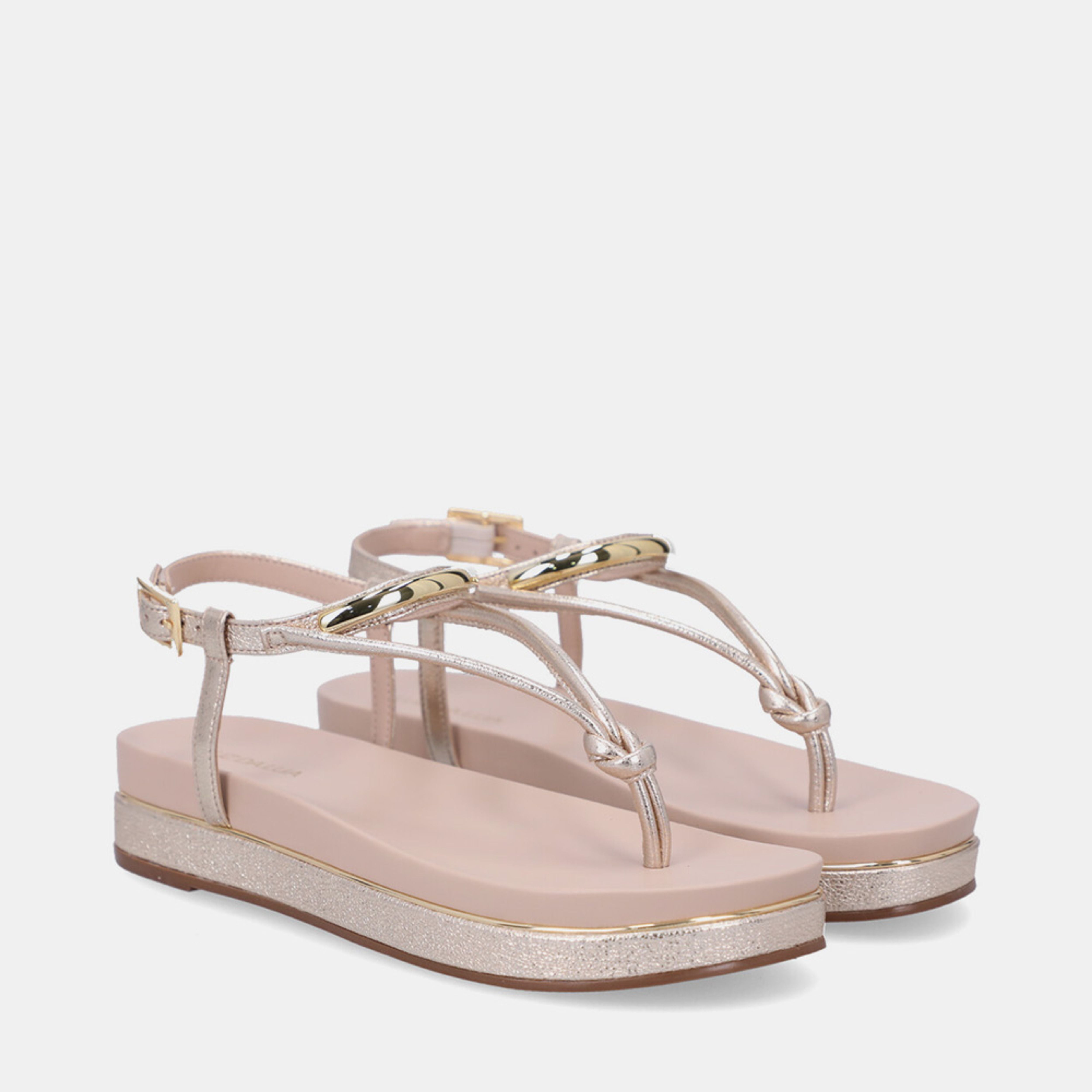 Sandalia  Knotted-Strap Medio LDL 58890400