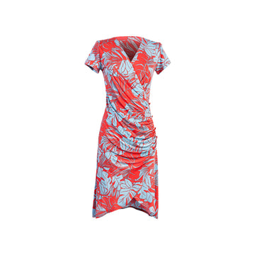 Vestido Asimétrico Vinca Naranja
