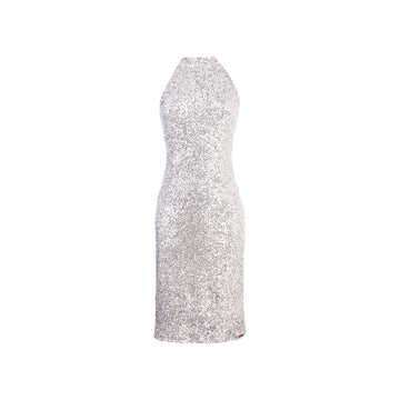 Vestido Lentejuela Plata