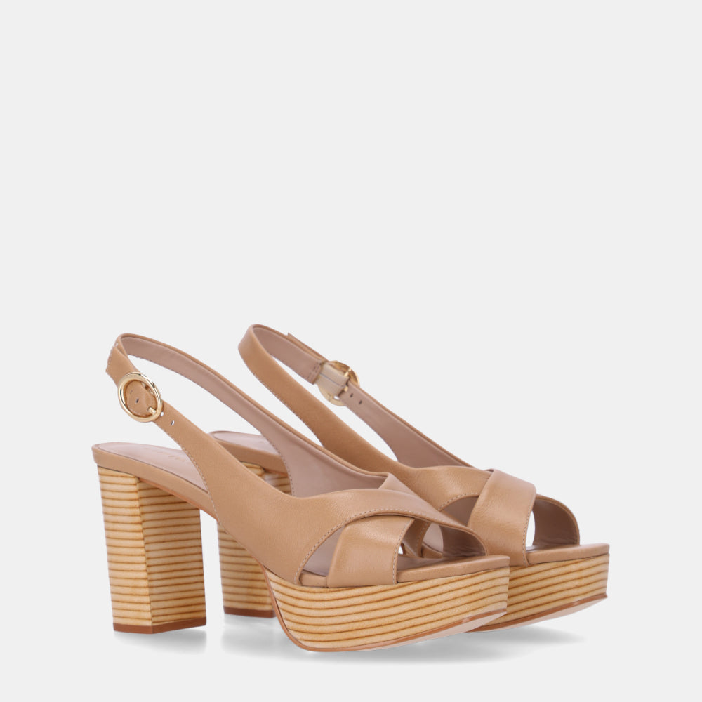 Sandalia Plataforma Crossed LDL 60030013