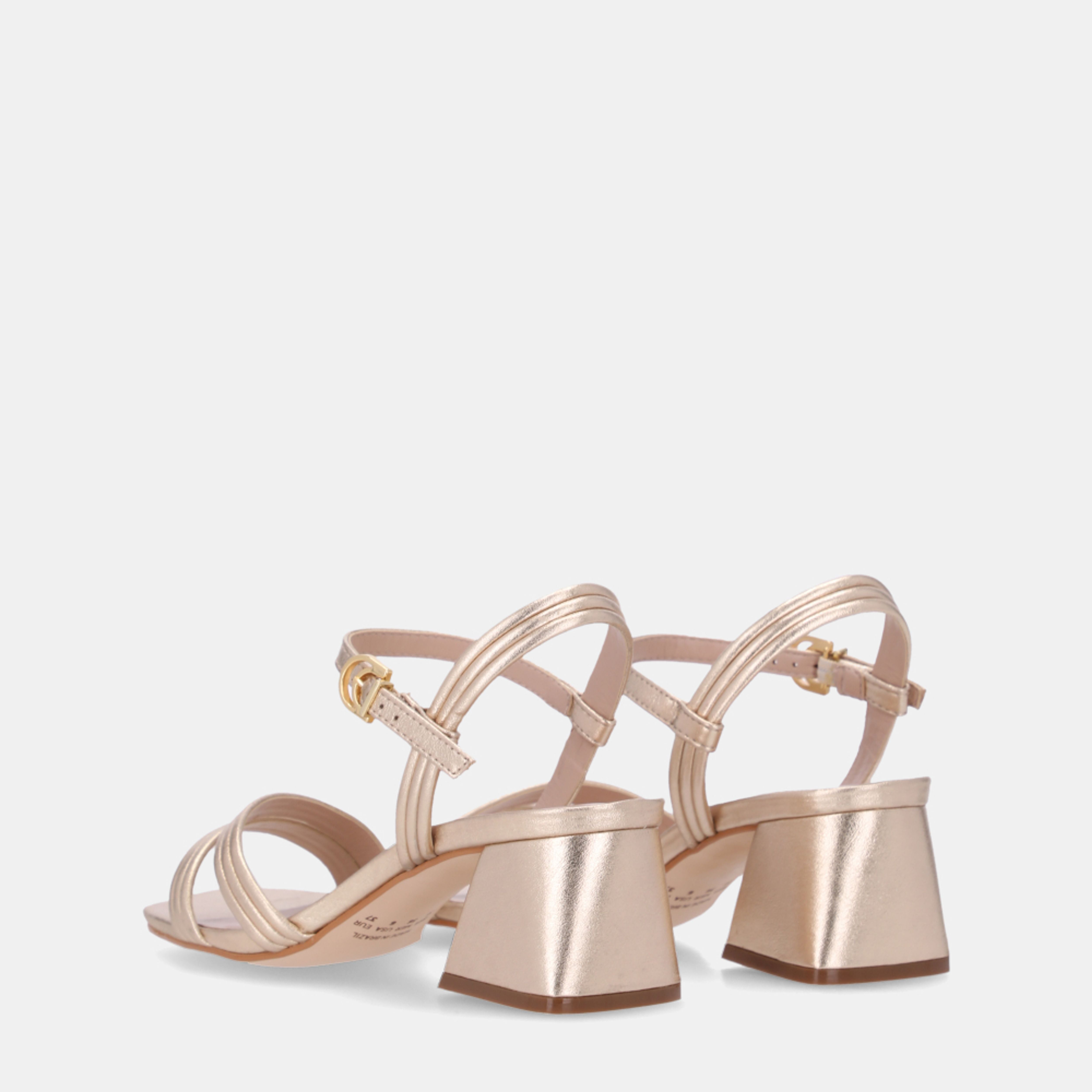 Sandalia Ankle Strap Mid Block LDL 60160020