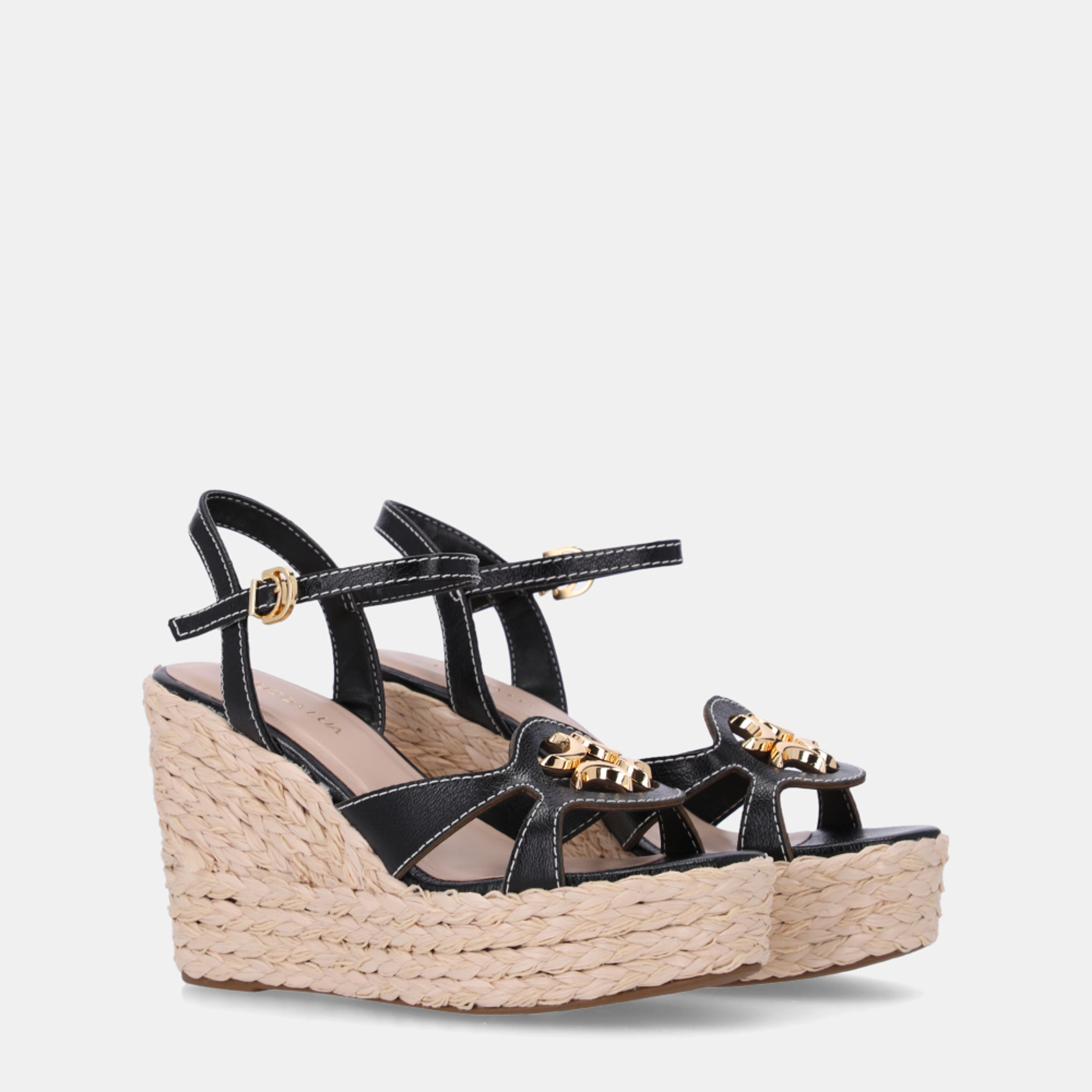 Sandalia Platform Moon Straw LDL 60440007