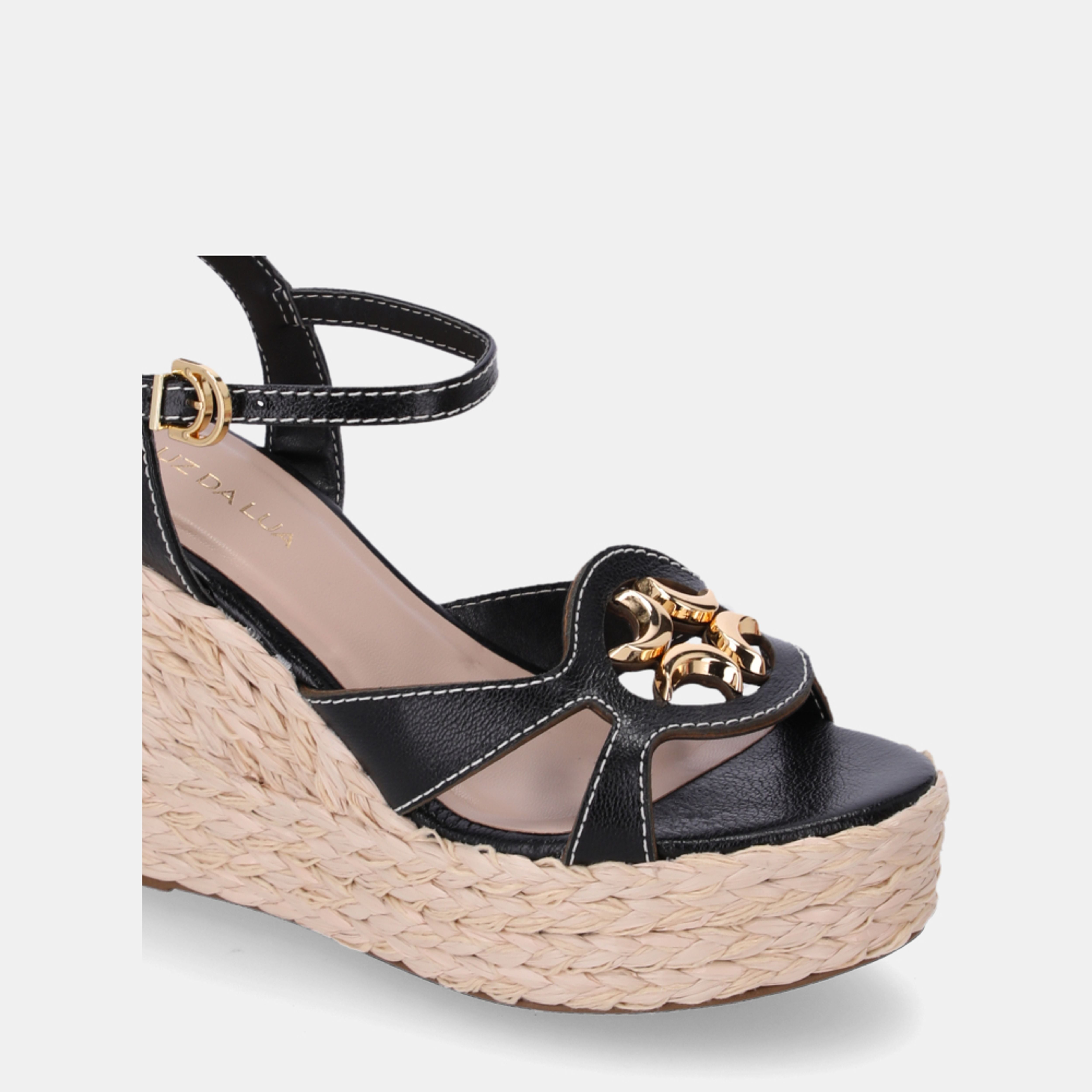 Sandalia Platform Moon Straw LDL 60440007