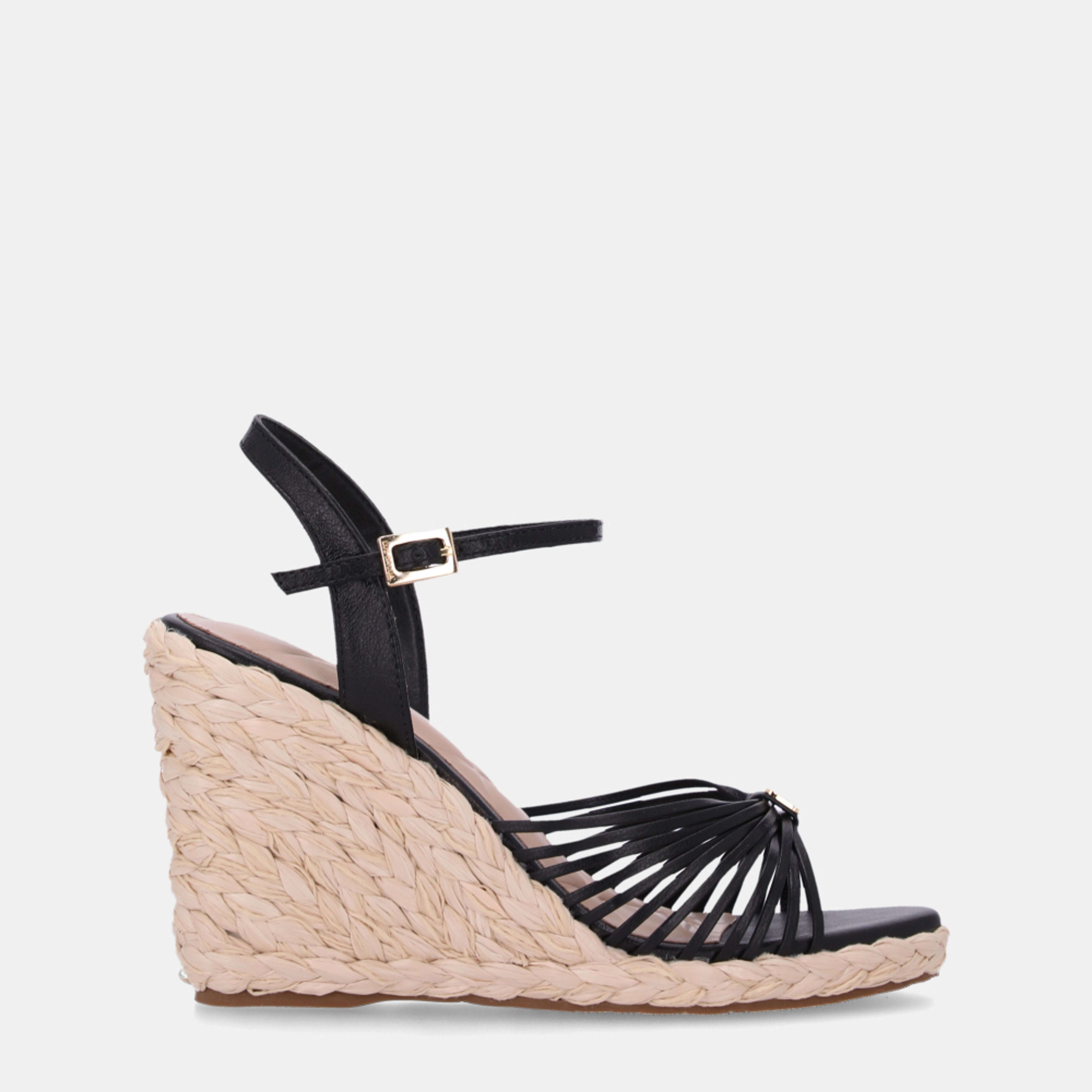 Sandalia Plataforma Cla Straw LDL 60650004