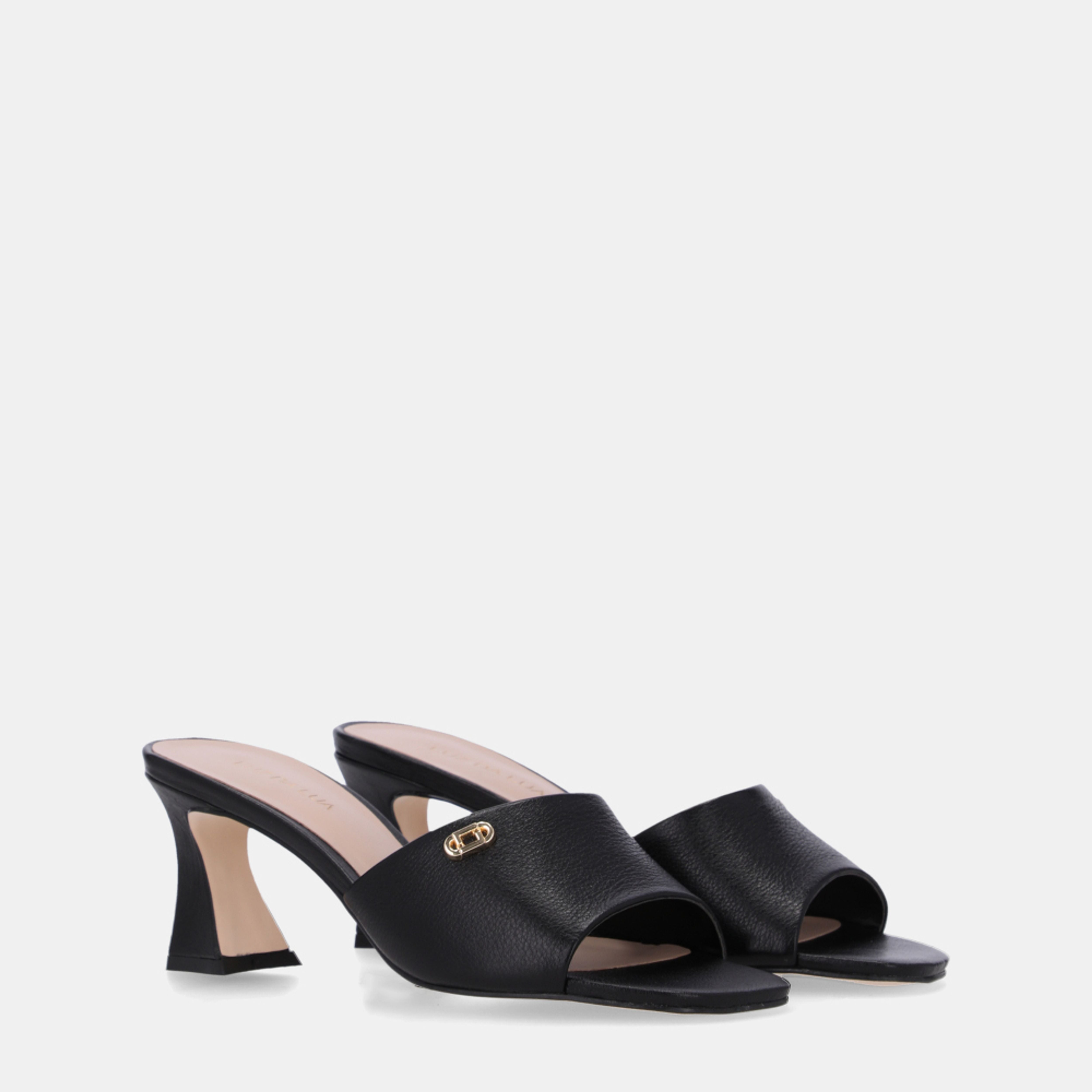 Sandalia Tamanco Louis Heel LDL 60740001