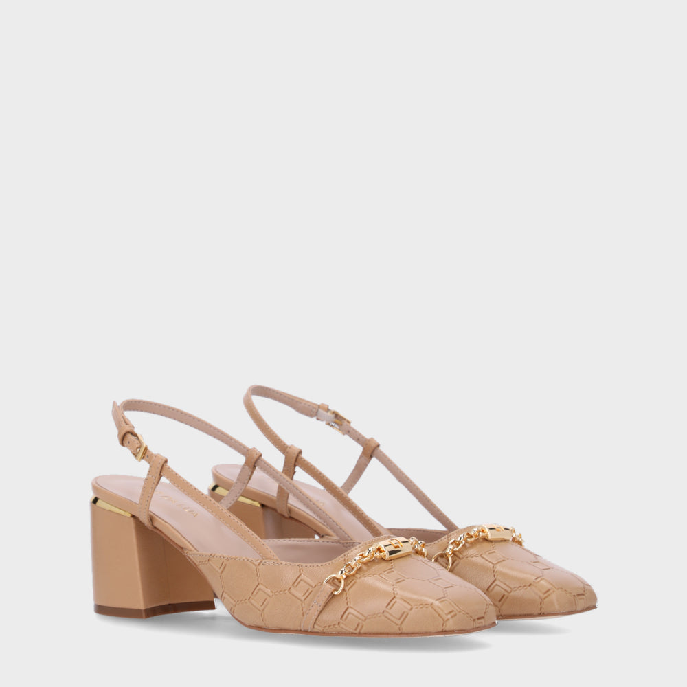 Zapato Luxe Slingback Block LDL 60770006