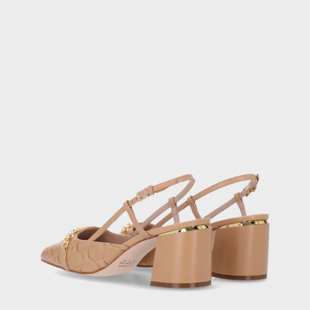 Zapato Luxe Slingback Block LDL 60770006