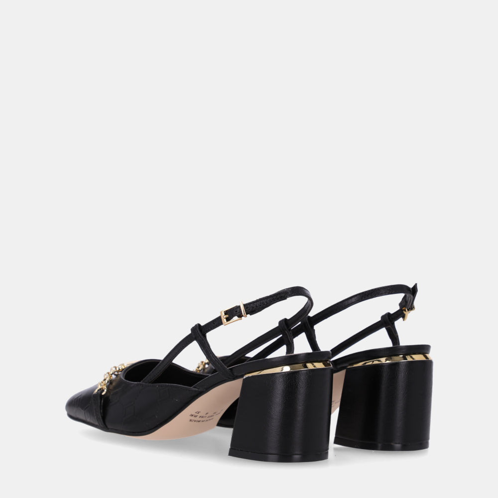 Zapato Luxe Slingback Block LDL 60770006