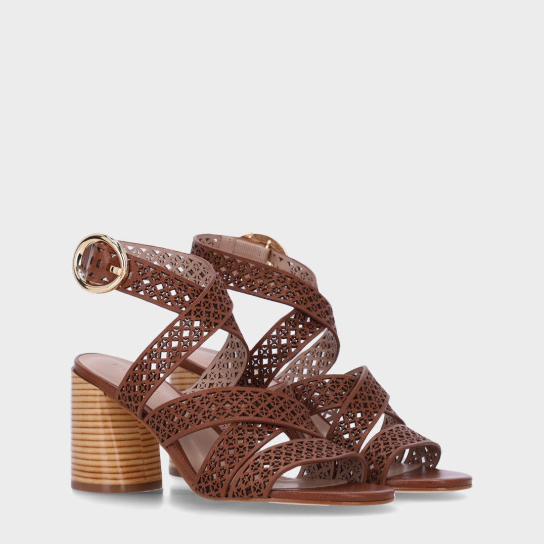 Sandalia Anabela Round Heel LDL 80930002