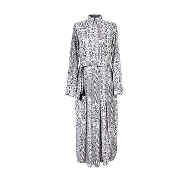 Vestido Snake Print