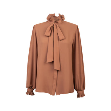 Blusa Gasa Arenisca Lacre