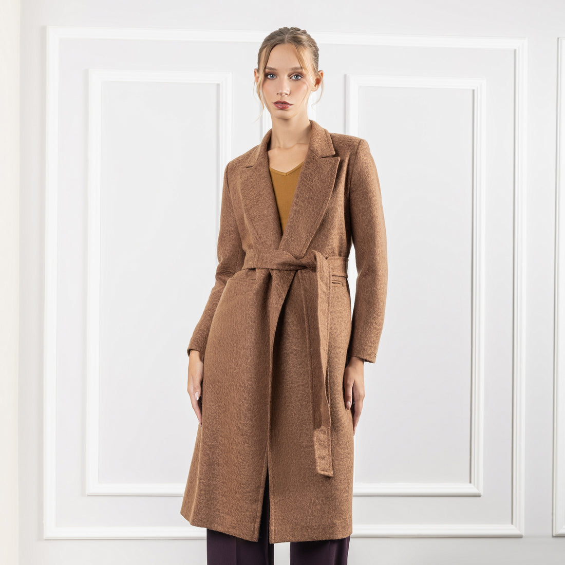 Abrigo Elena Camel