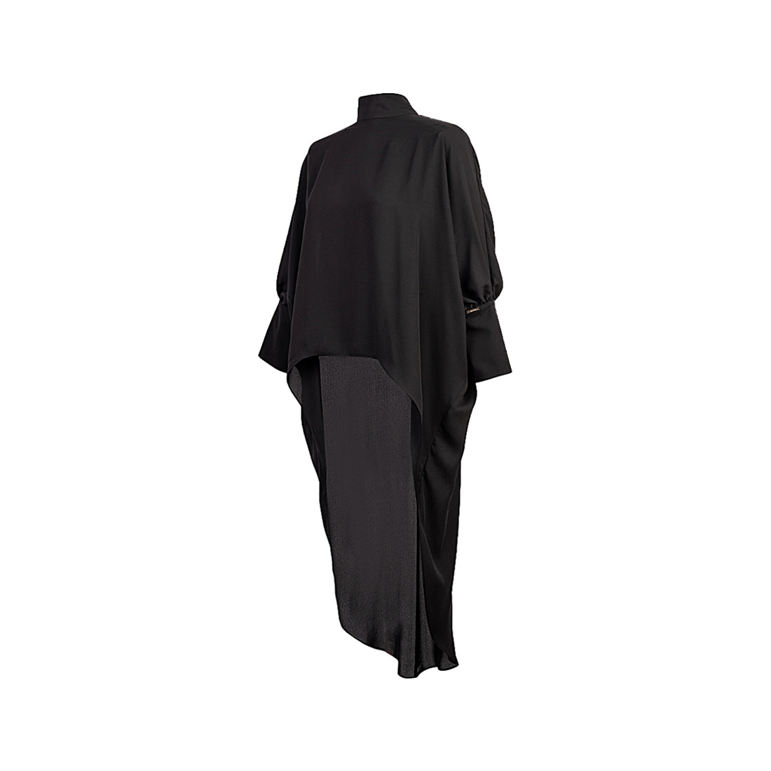 Blusa Maxi Chiffon Alyah Negro