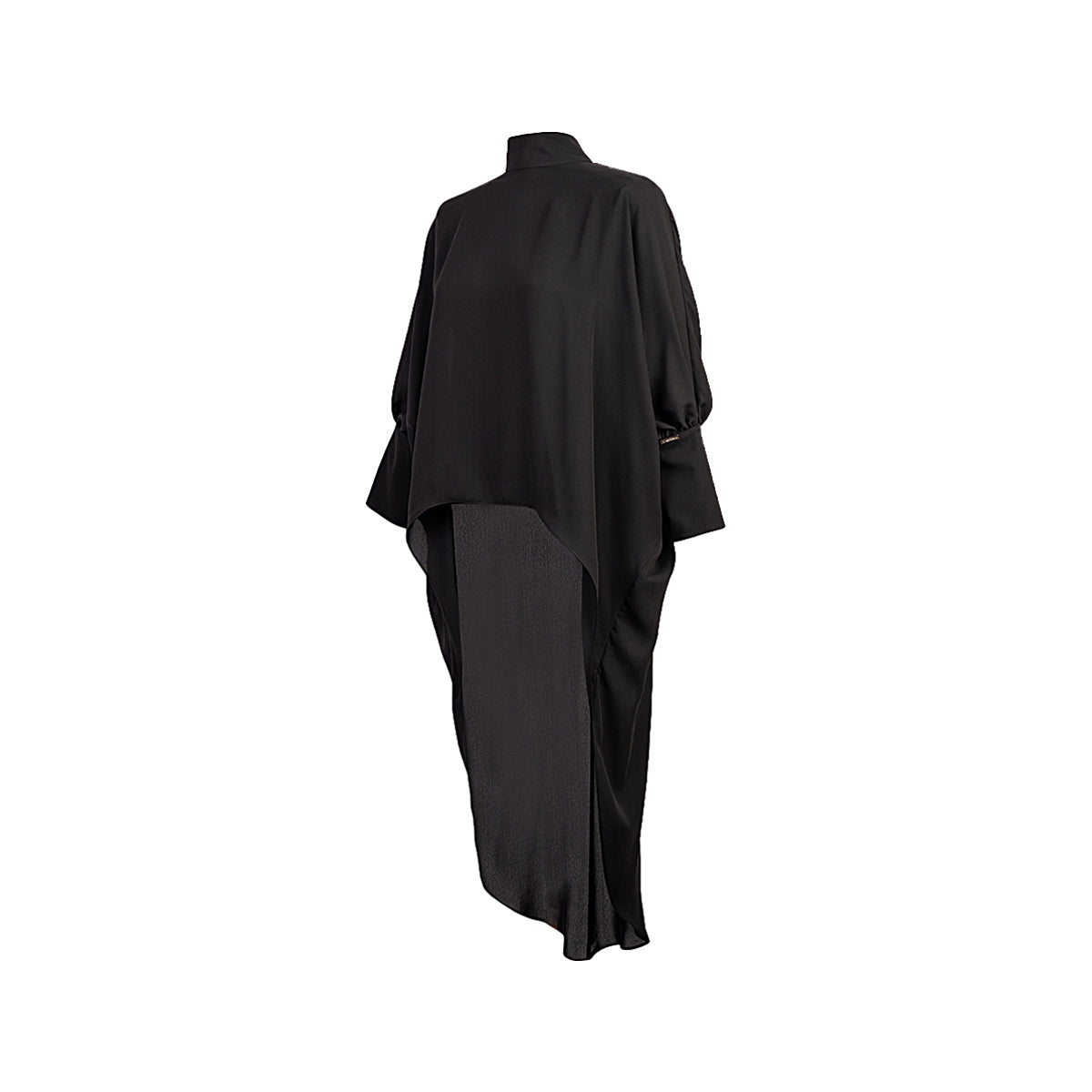 BLUSA MAXI CHIFFON ALYAH NEGRO
