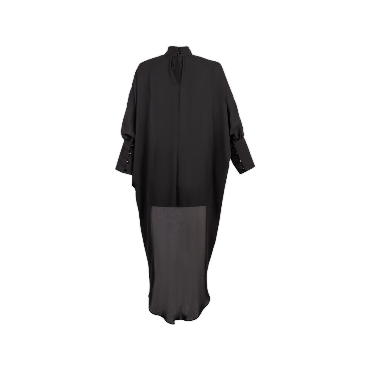 BLUSA MAXI CHIFFON ALYAH NEGRO