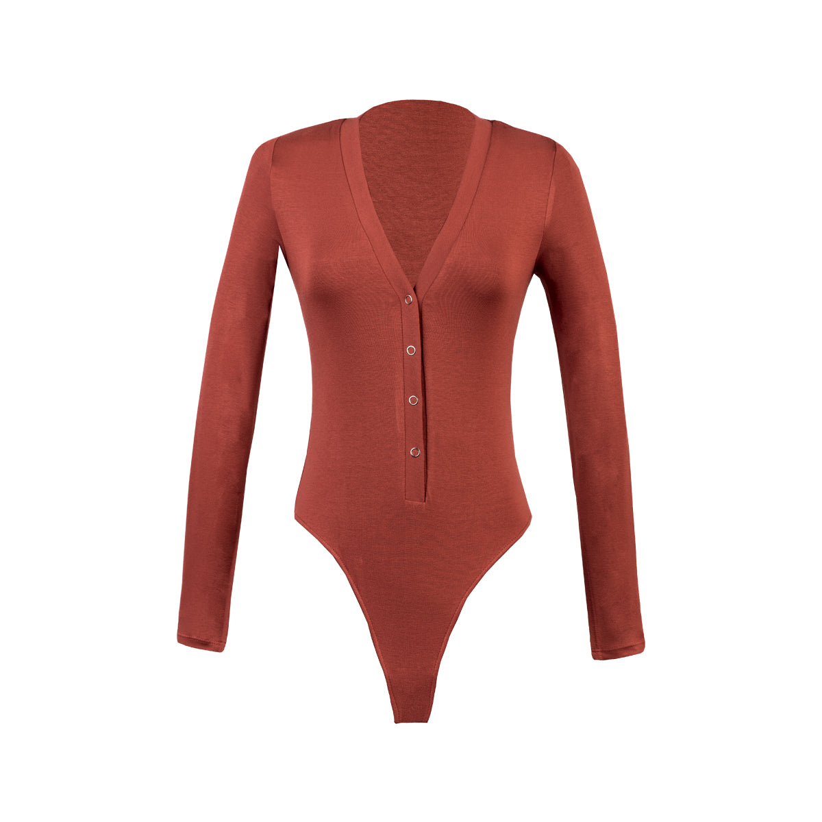 BODY M-L C/ PECHERA TERRACOTA GUINDA