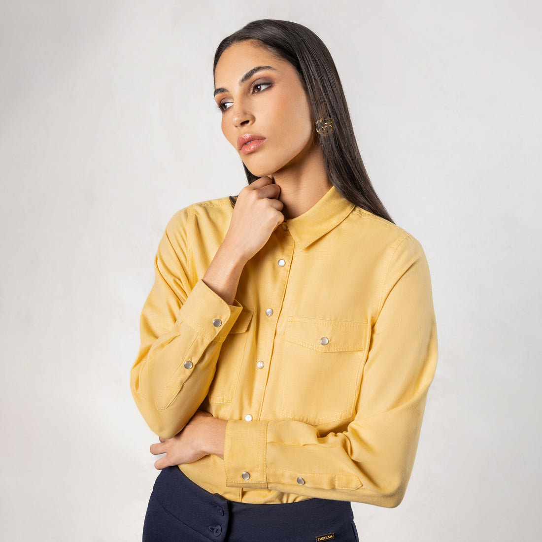 Blusa Ishtar Amarillo
