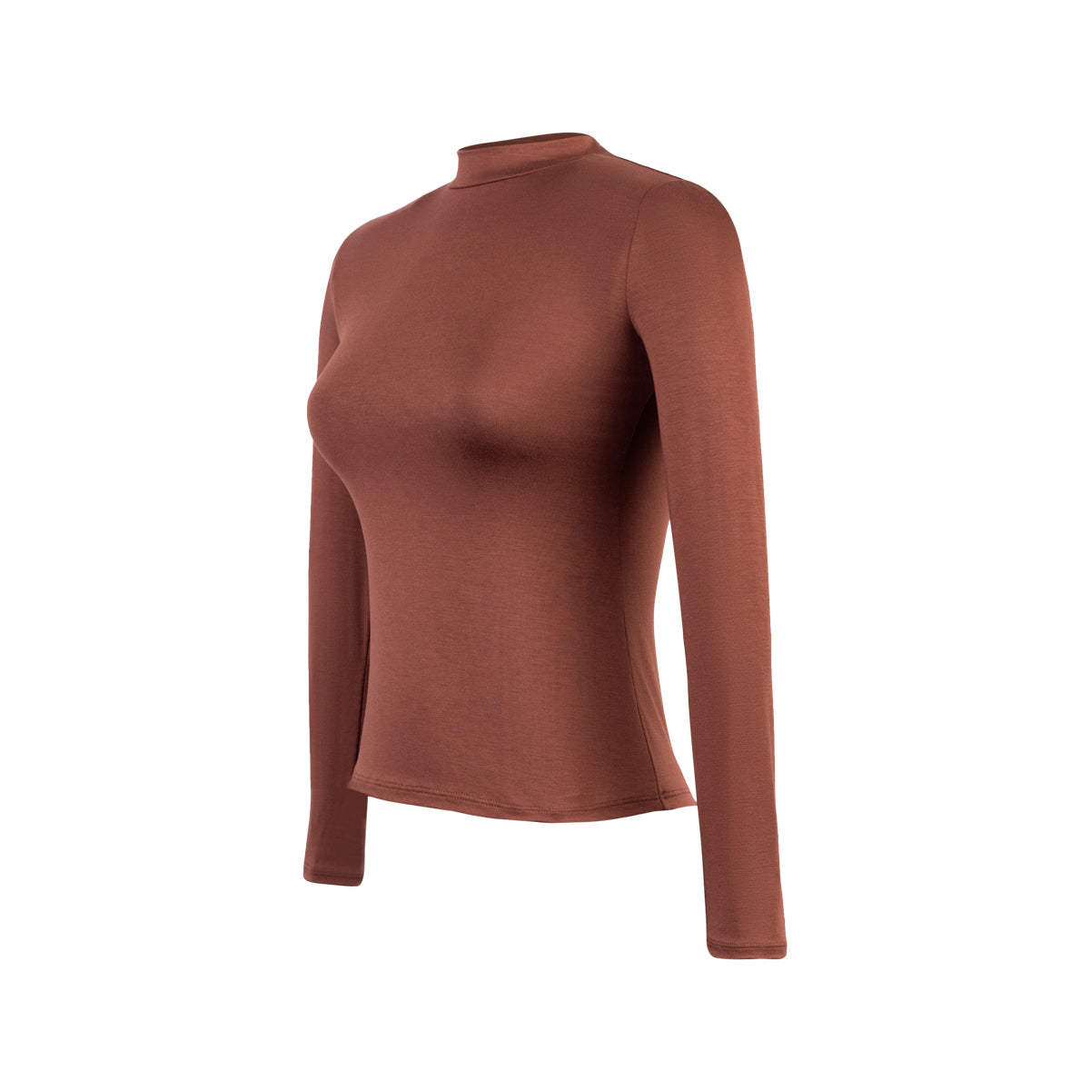 POLO M/L CUELLO CAFARENA USAMBARA MARRON