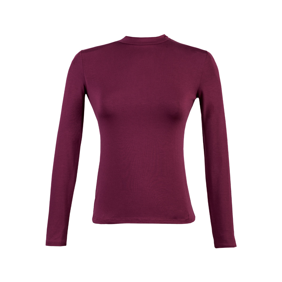 POLO M/L CUELLO CAFARENA USAMBARA VINO