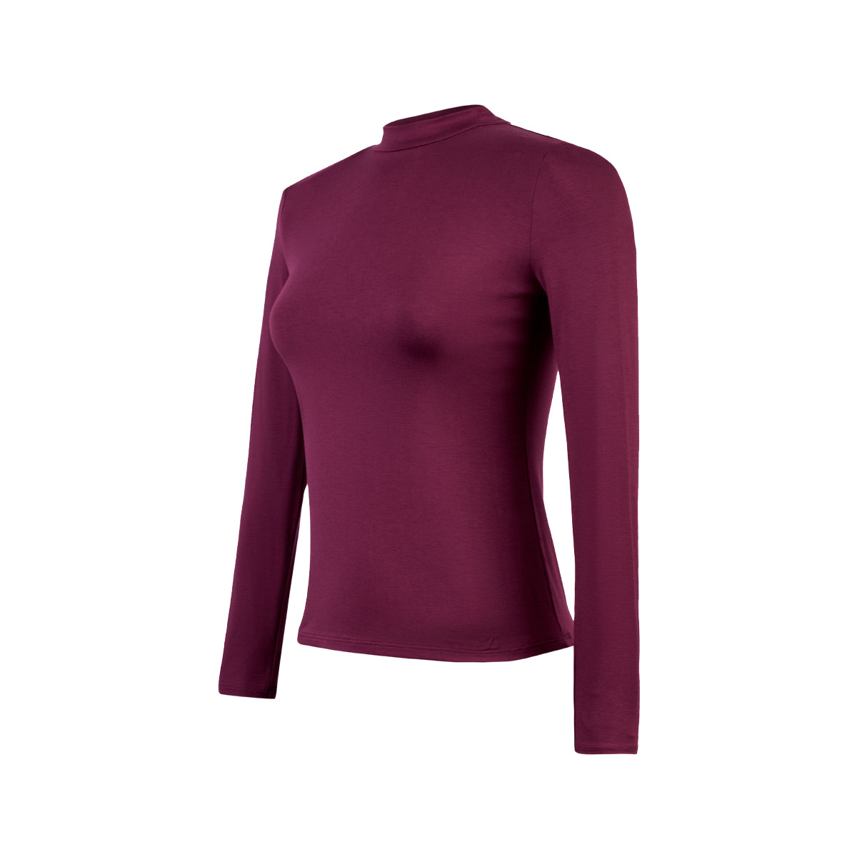 POLO M/L CUELLO CAFARENA USAMBARA VINO
