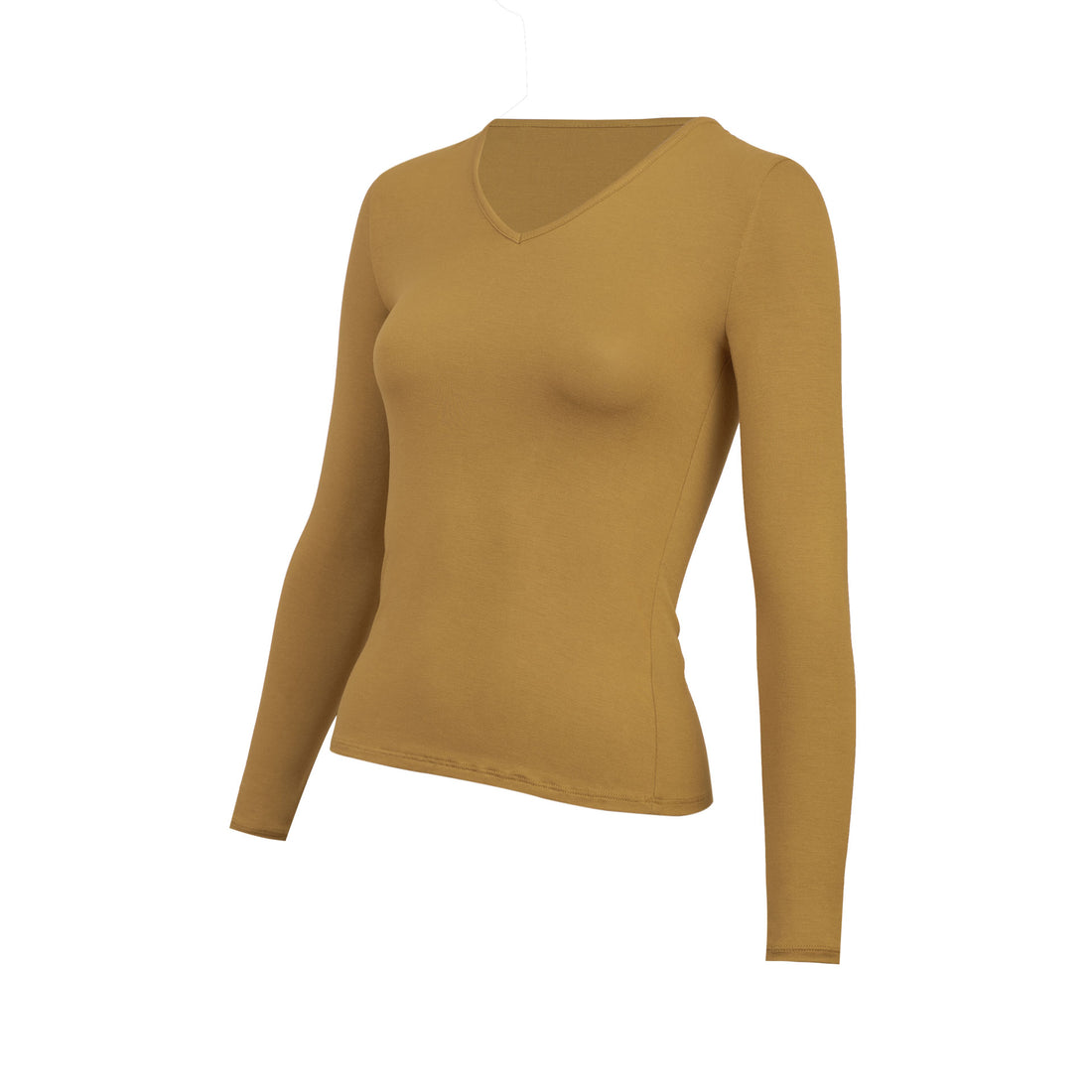 Polo Básico Vinca Cuello V Camel
