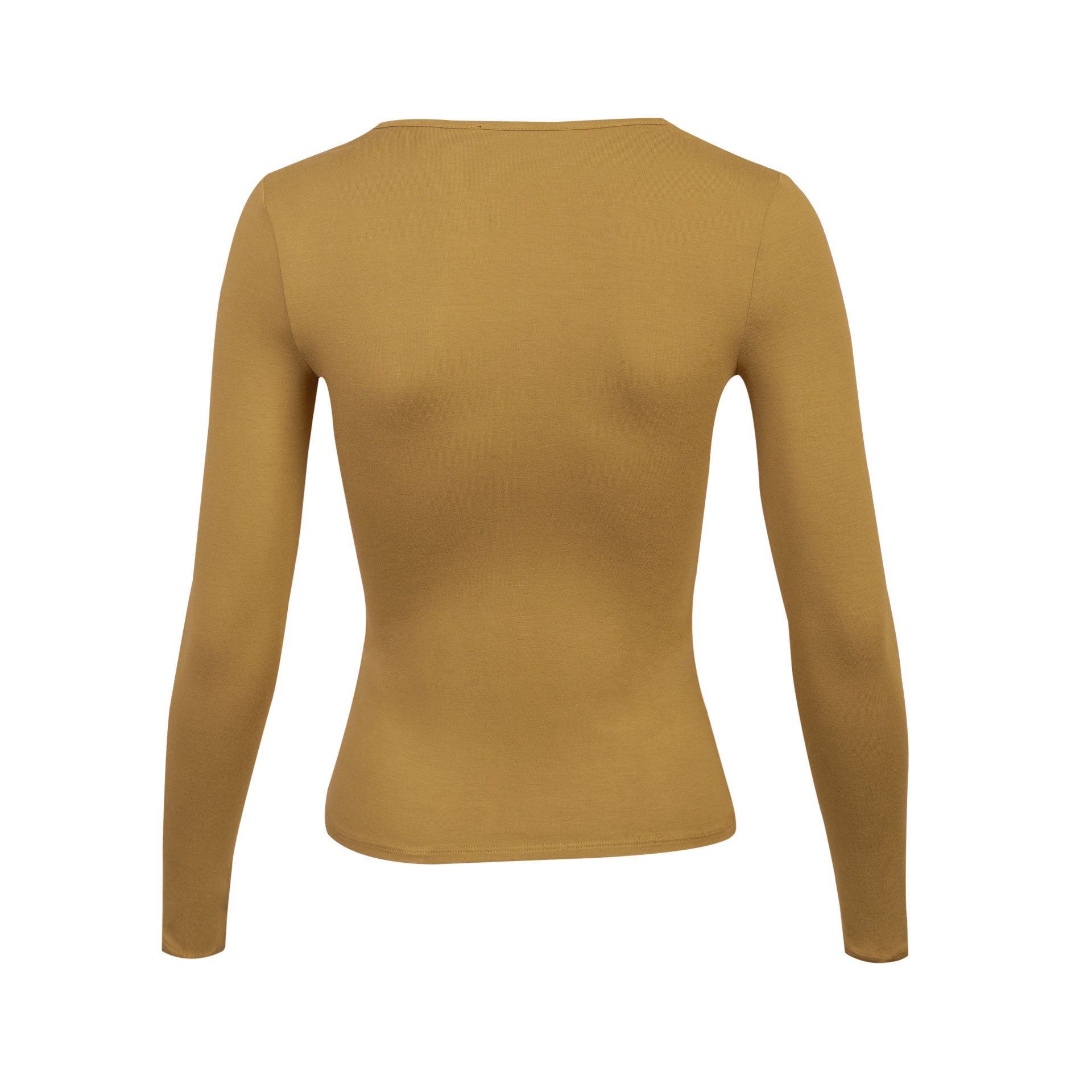 Polo Básico Vinca Cuello V Camel